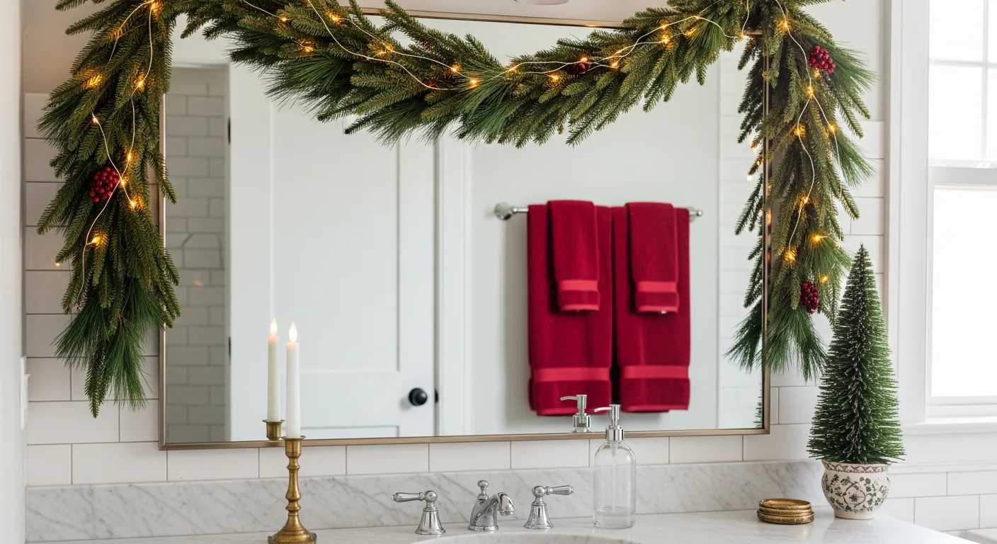 Bathroom Christmas Decor Ideas: 40 Cozy Ways to Style Your Space