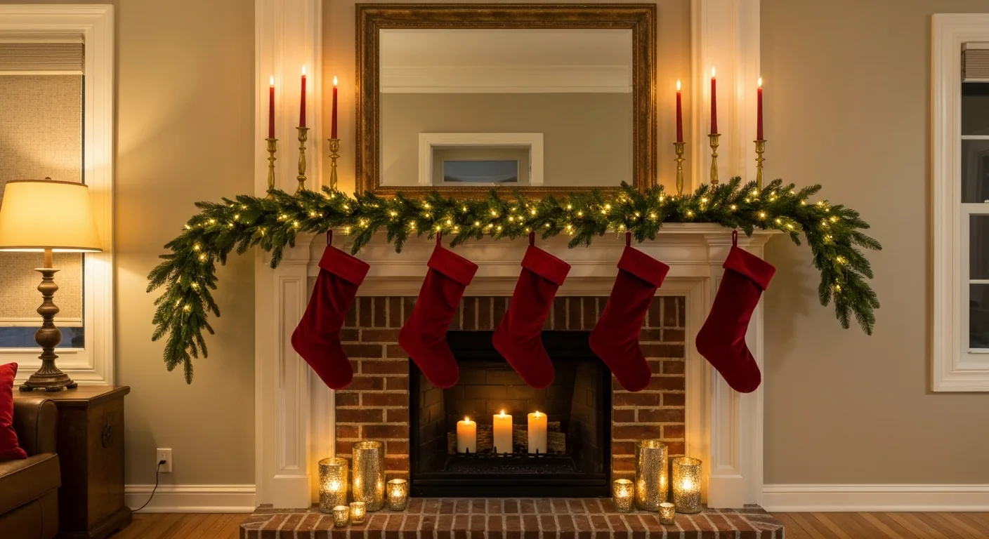 Christmas Mantel Decor Ideas: 85 Ways to Style Your Fireplace