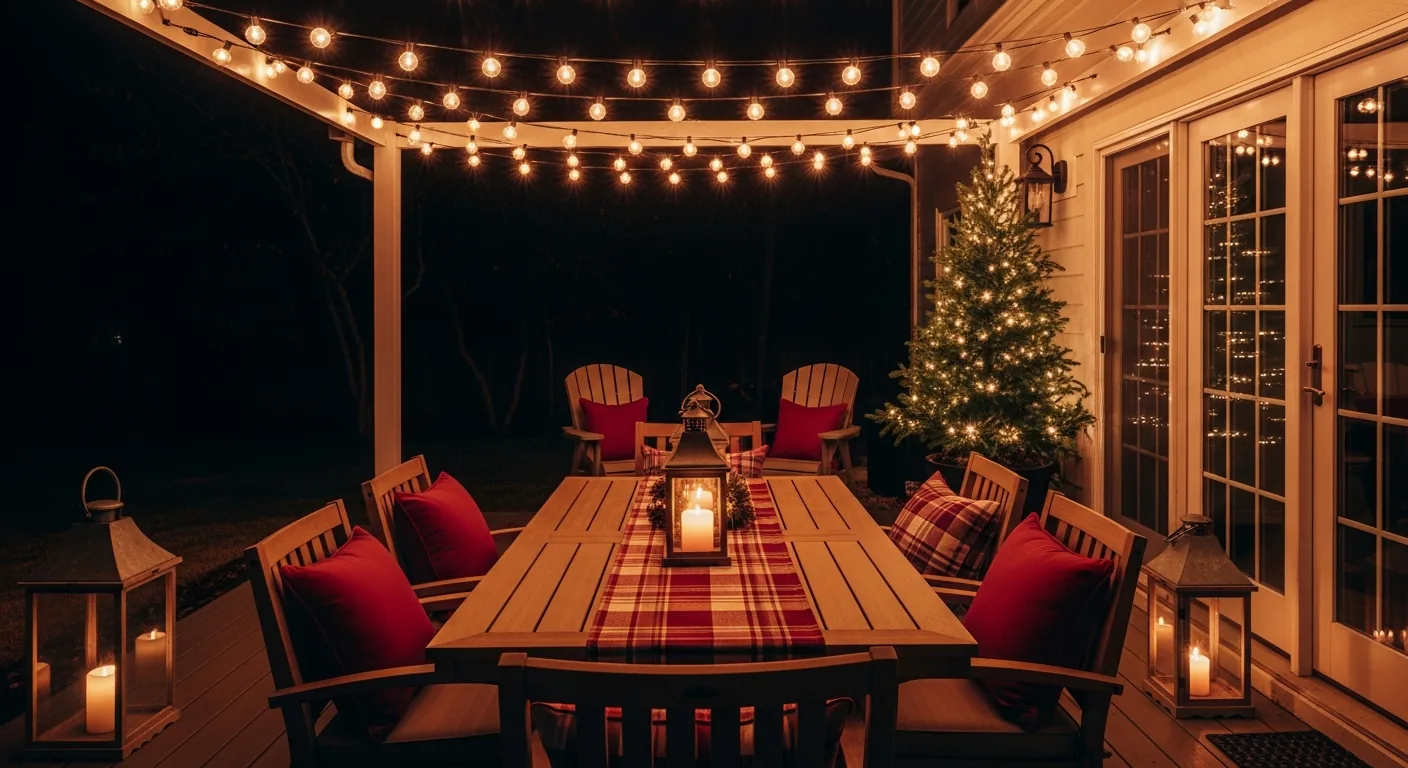 Patio Christmas Decor Ideas: 55 Ways to Decorate Your Outdoor Space
